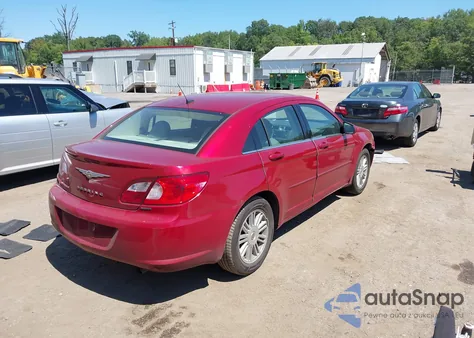2007 Chrysler Sebring Touring z USA, uszkodzony, nr VIN 1C3LC56R27N542869